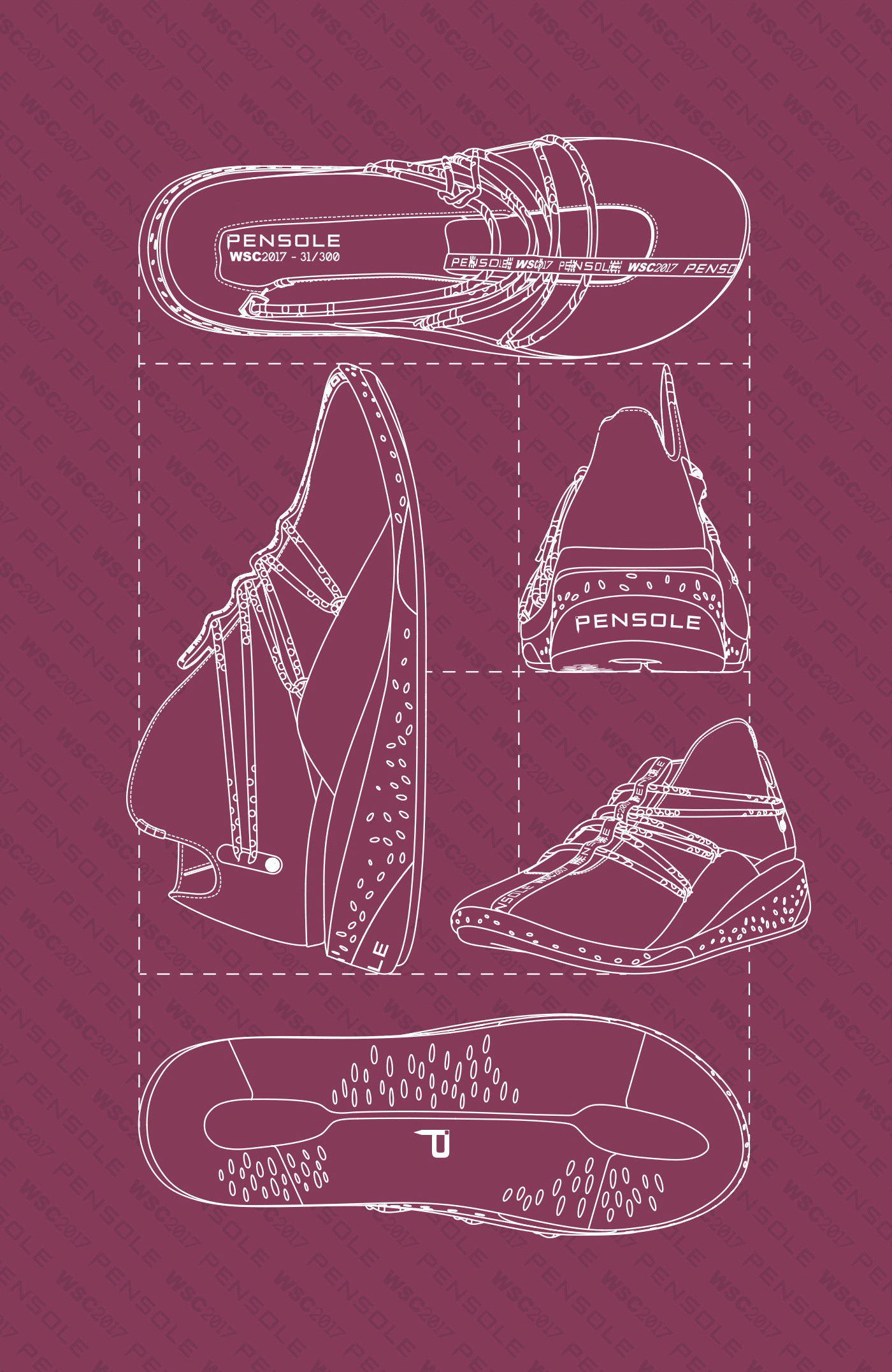 shoes，PENSOLE，sneakers，