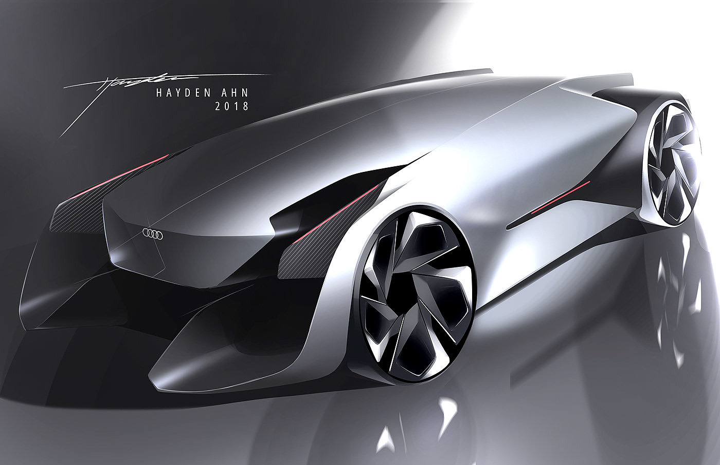 2d rendering，Hand drawn，automobile，sketch，