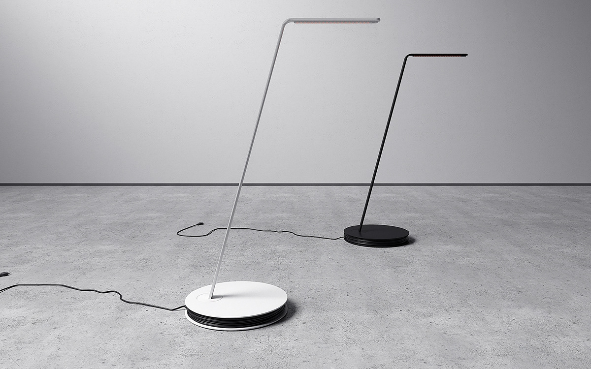 Simplicity，Flamingo，Floor lamp，