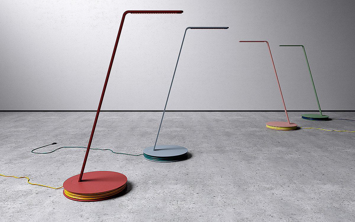 Simplicity，Flamingo，Floor lamp，