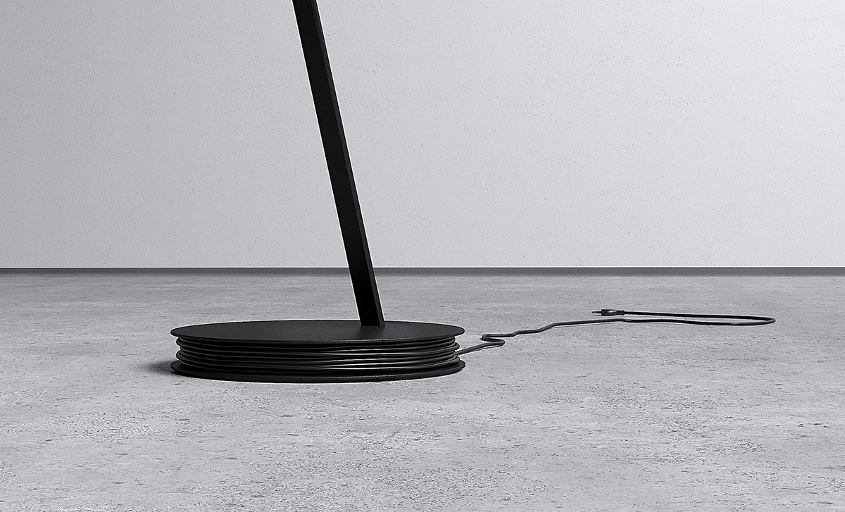 Simplicity，Flamingo，Floor lamp，