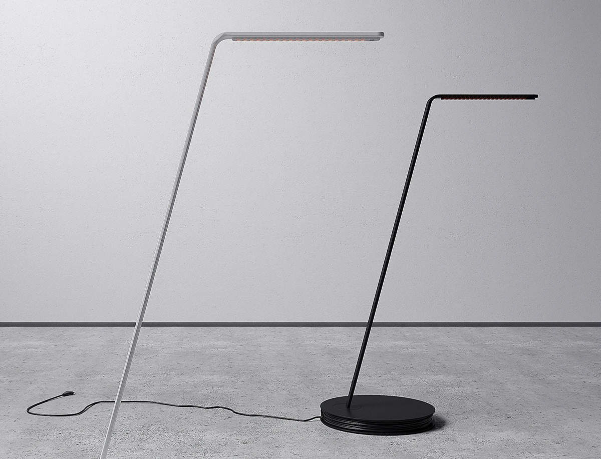 Simplicity，Flamingo，Floor lamp，