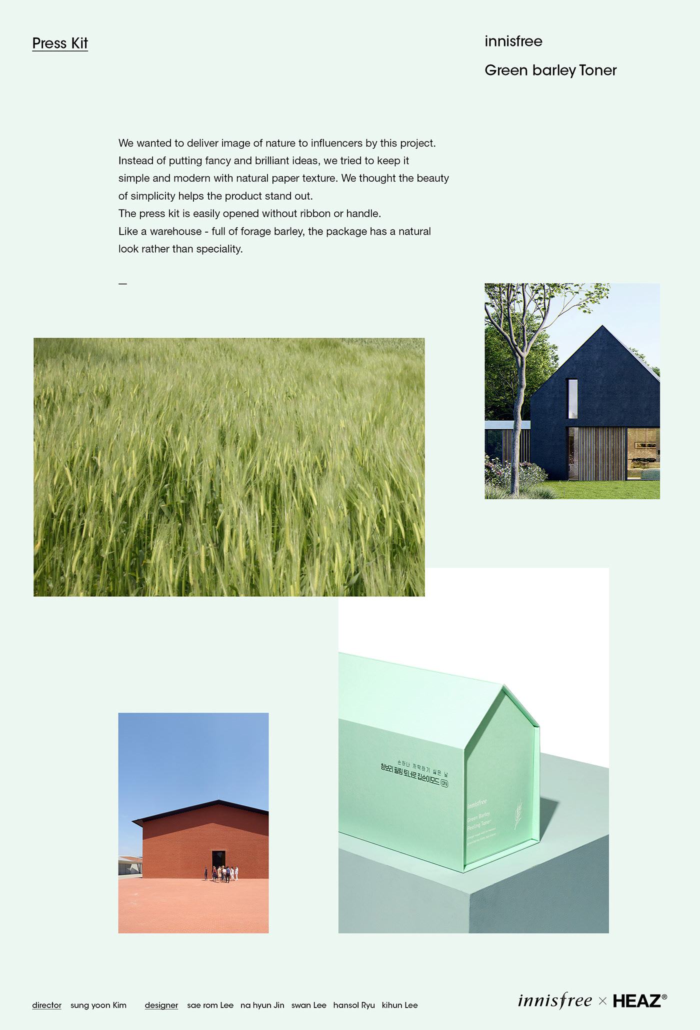 natural，innisfree，Paper，concise，packing，