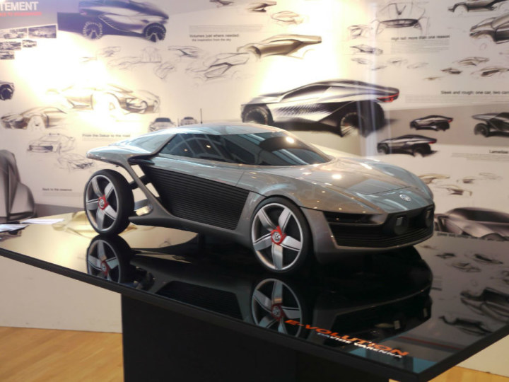 Automobile design，Concept Car，Hand drawn，design sketch，Display Board，