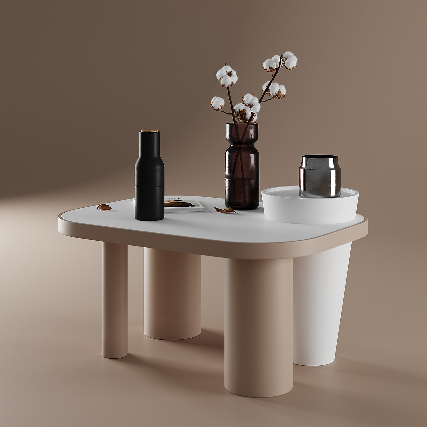 pastel TABLE，line，Coffee table，