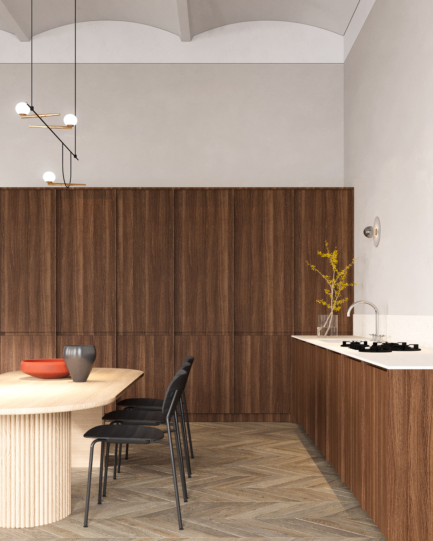 Digital art，Architectural design，Interior design，apartment，