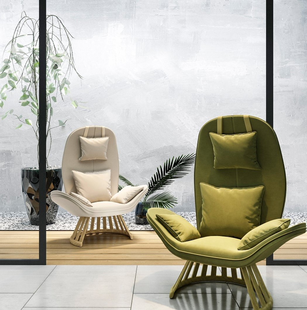 The Petal Chair，椅子，家具设计，