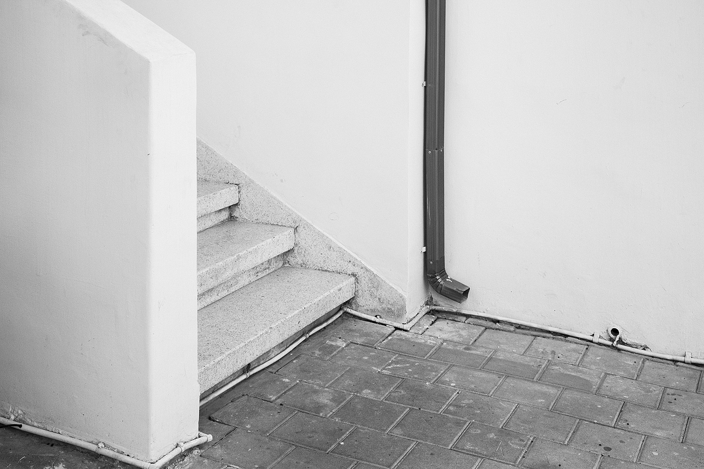 Black and White，Minimalism，Architectural design，Tel Aviv ，Bauhaus style，