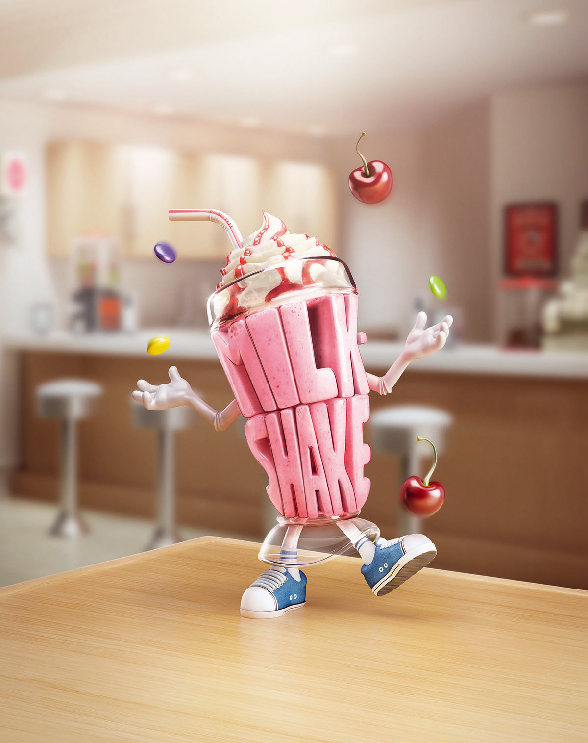 illustration，3d illustration，Digital art，sketch，