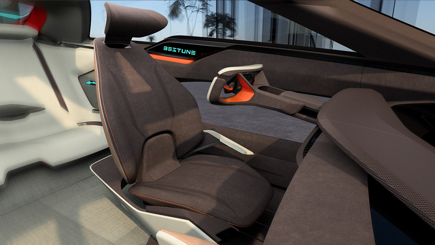 Auto Show，Ink and wash，animation，concept，