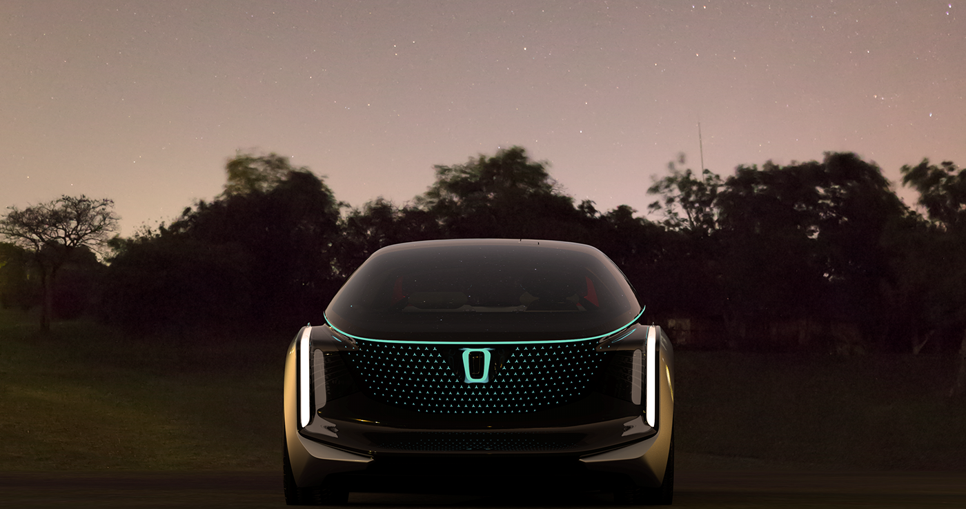 Auto Show，Ink and wash，animation，concept，