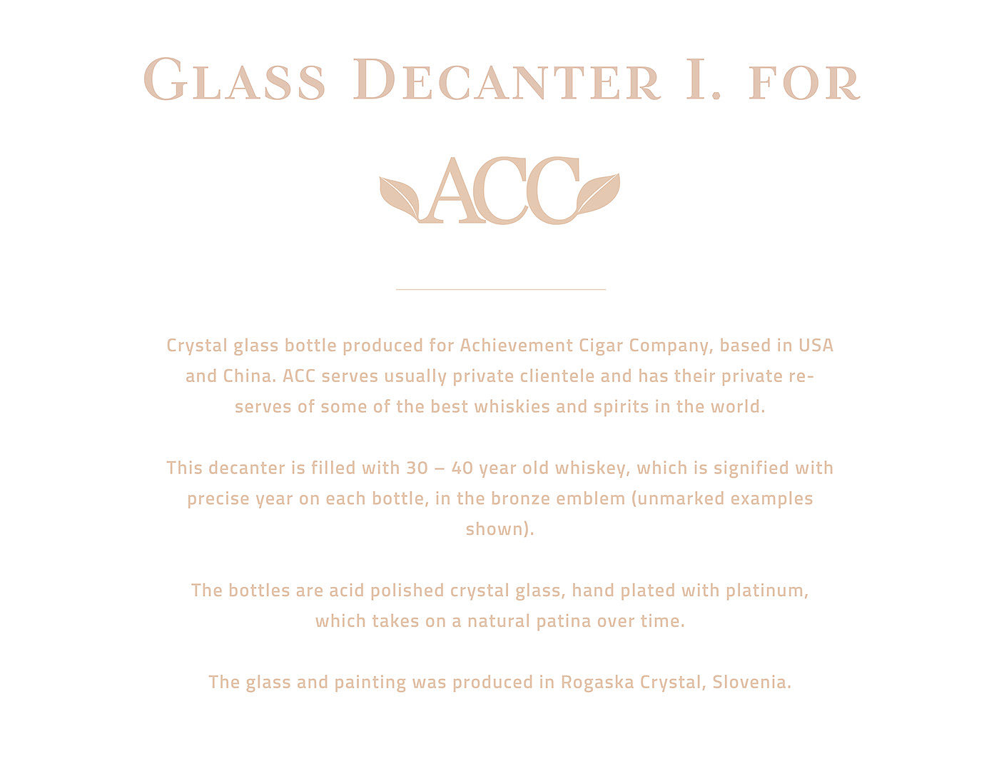 Wine bottle packaging design，Whisky，ACC，