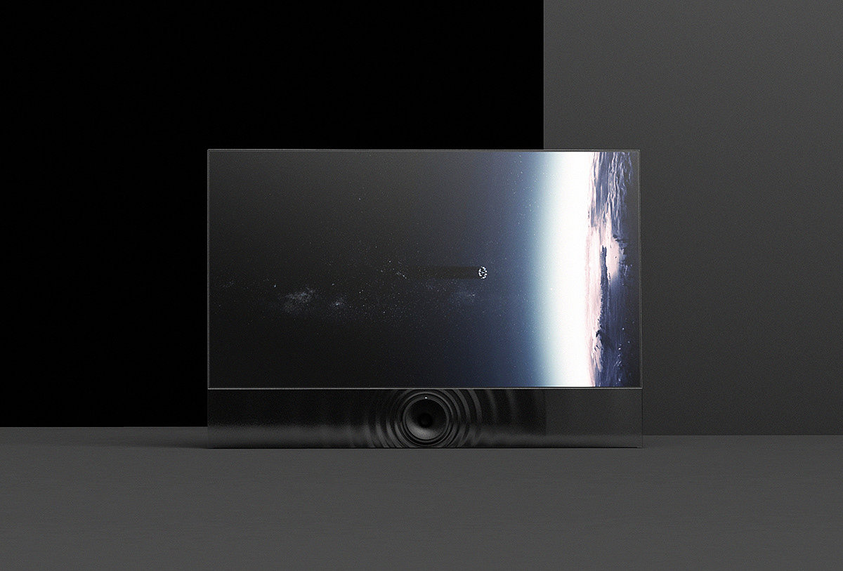 WAVE TV，TV Design，sound design ，black，