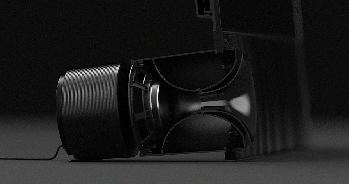 WAVE TV，TV Design，sound design ，black，
