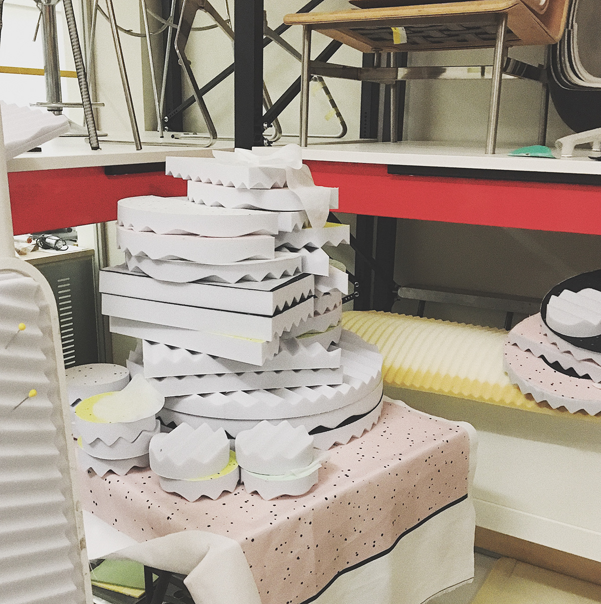 Pieces，Sound insulation board，Foam board，