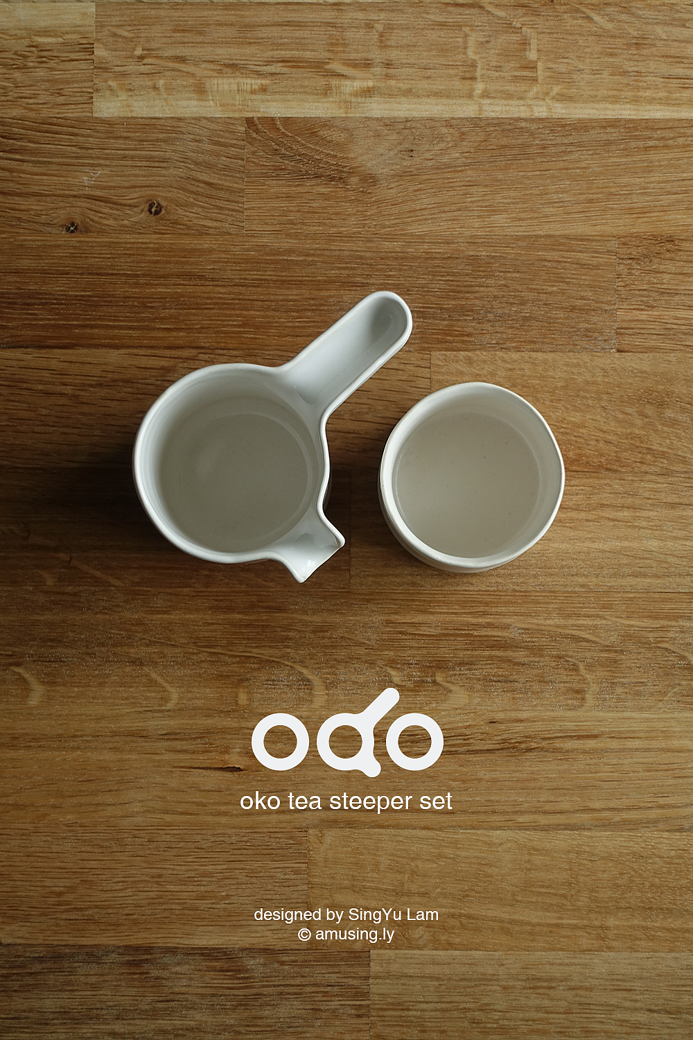 Oko Tea，Tea set design，ceramics，