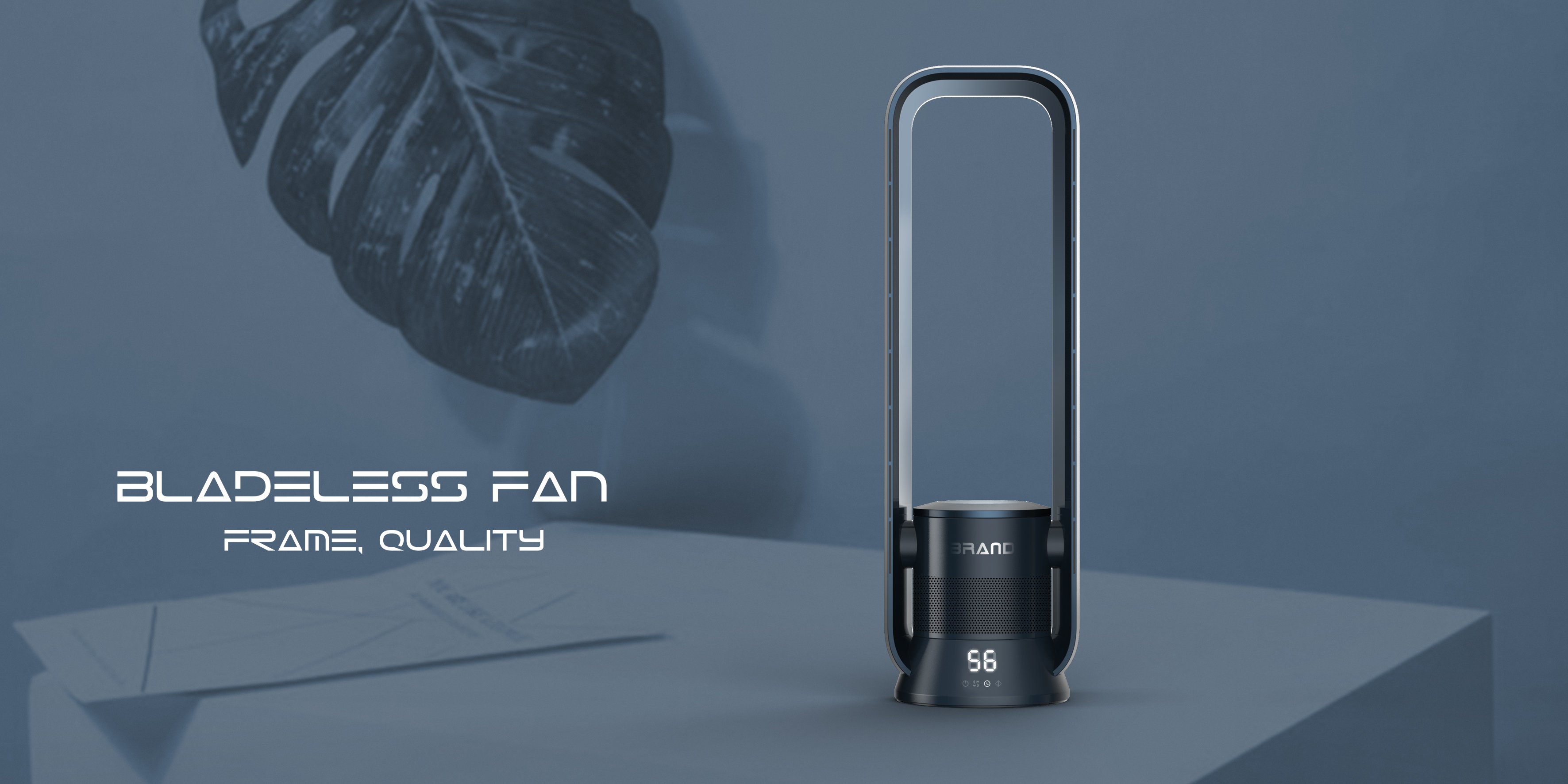 Leafless air conditioning fan，Home appliance design，industrial design，