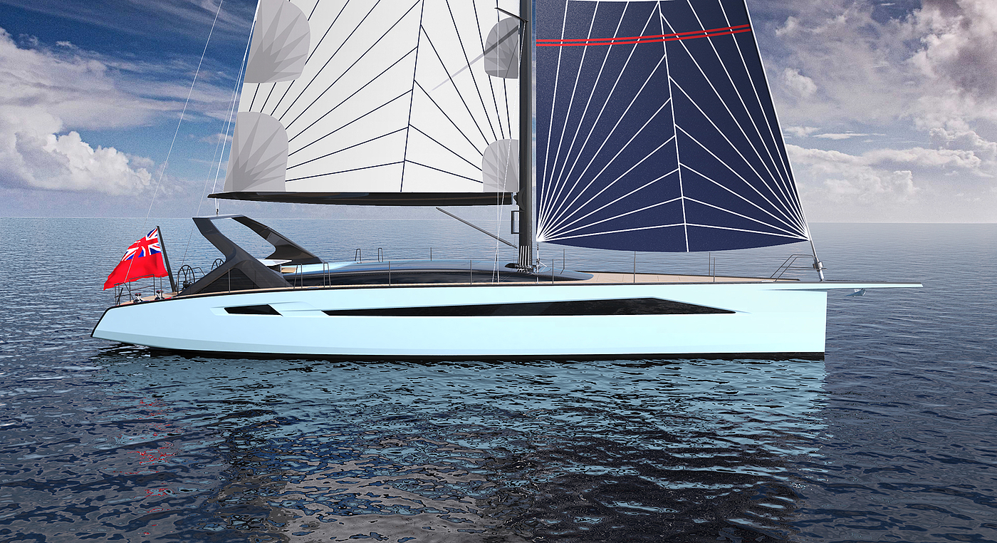 Sailboat，luxury，Yacht Design ，Ales，Cruiser sailboat，
