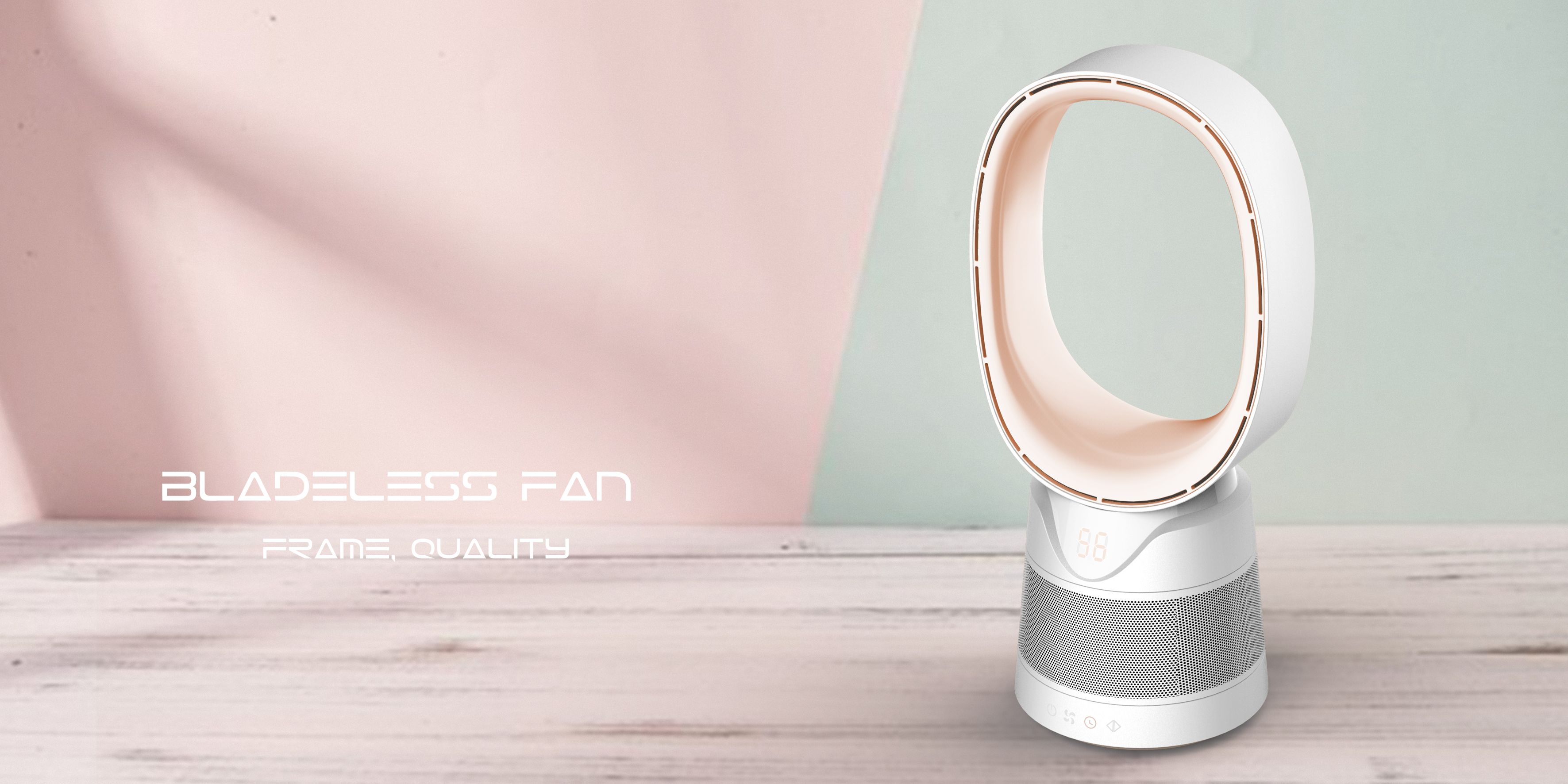 Leafless air conditioning fan，Home appliance design，industrial design，