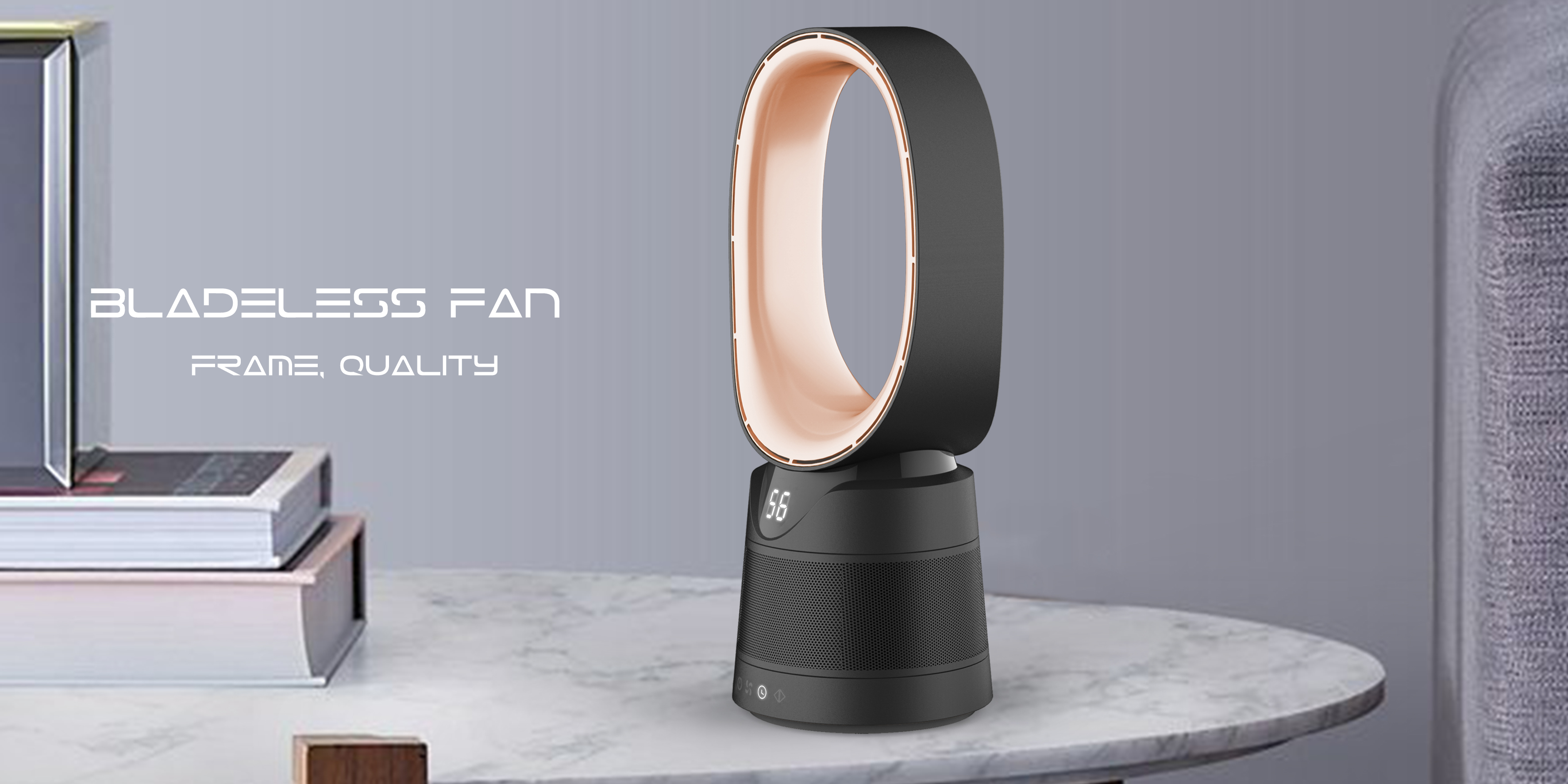 Leafless air conditioning fan，Home appliance design，industrial design，