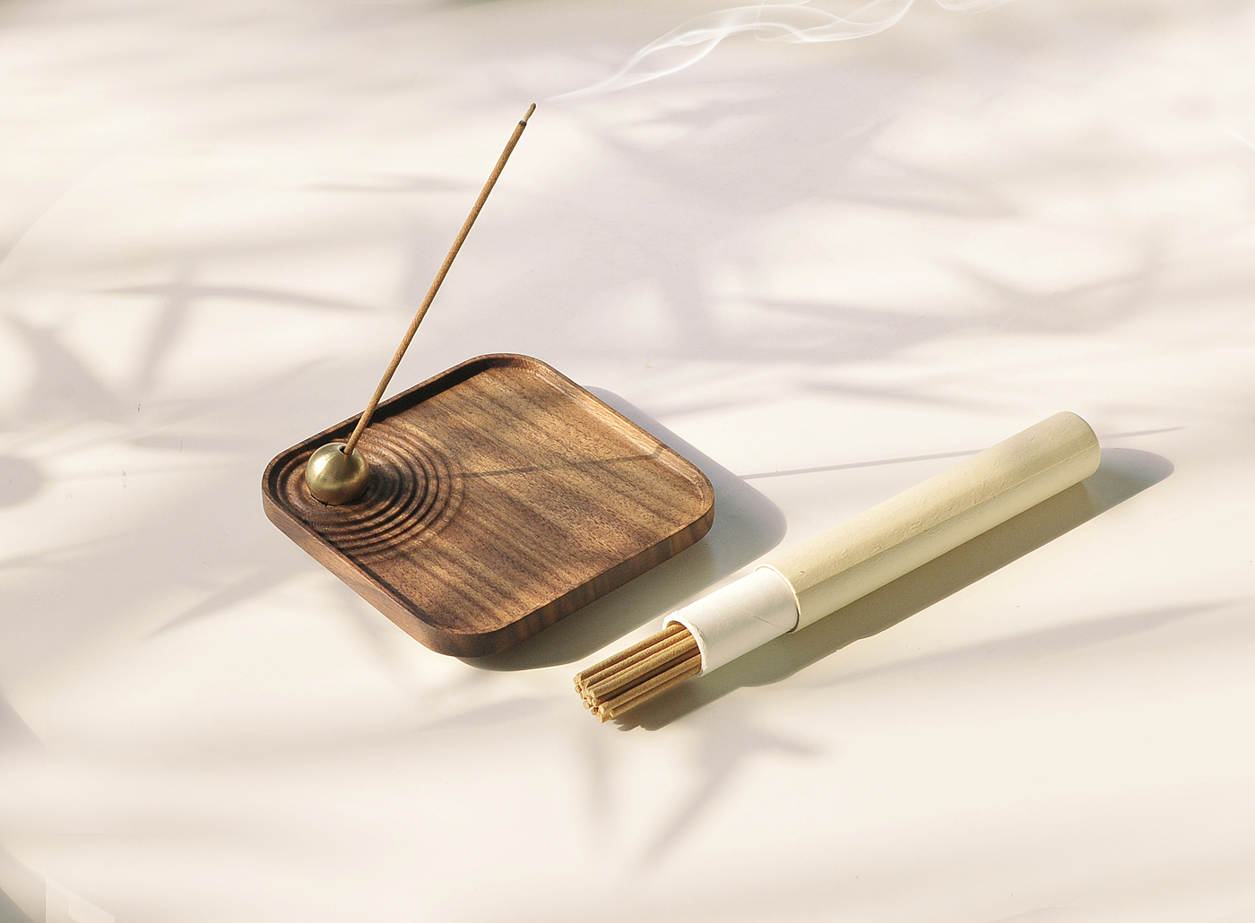 Dry landscape fragrant plug，Incense burner，Thread incense plug，