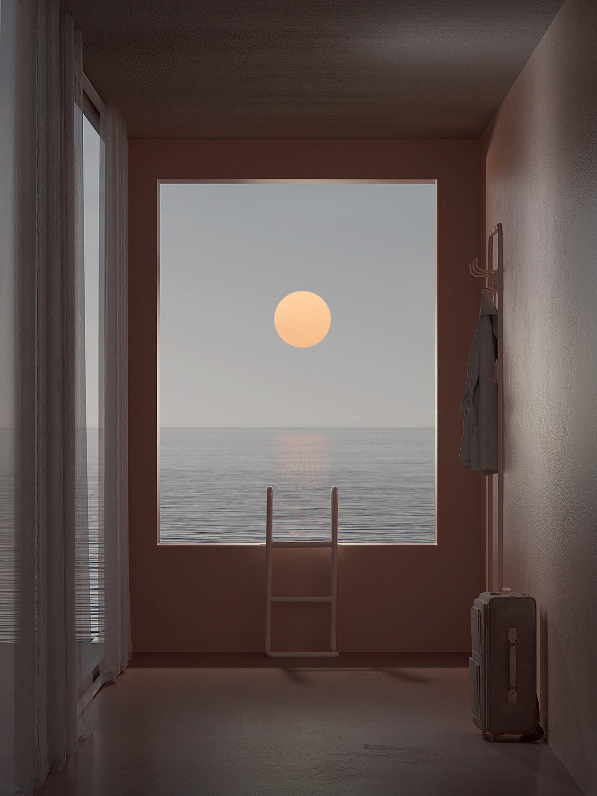 Interior design，Set design，Digital art，