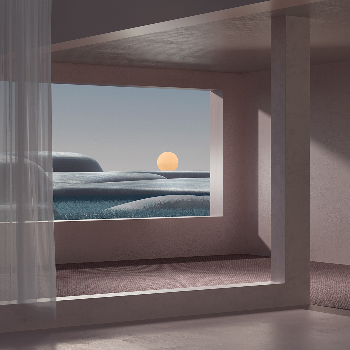 Interior design，Set design，Digital art，