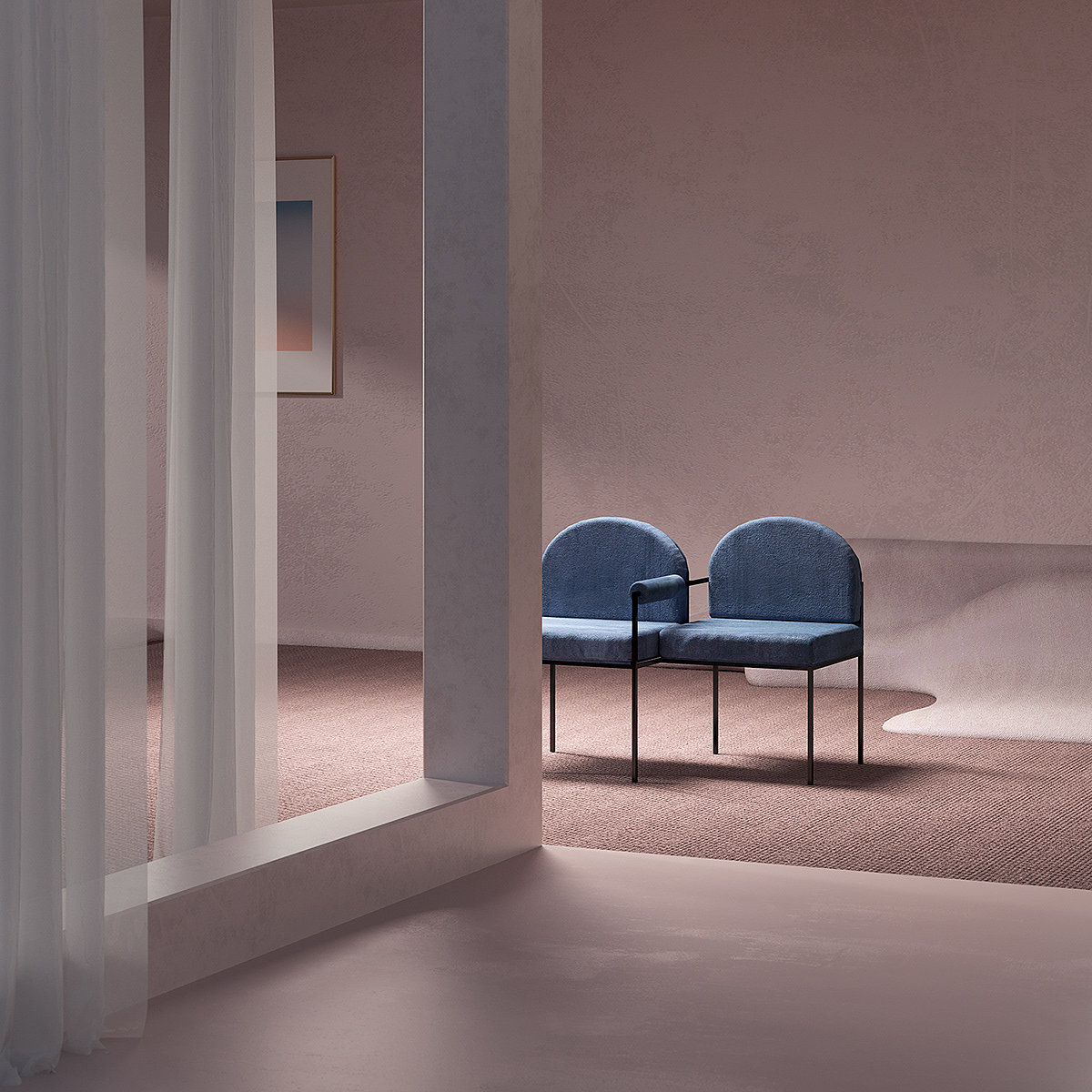 Interior design，Set design，Digital art，