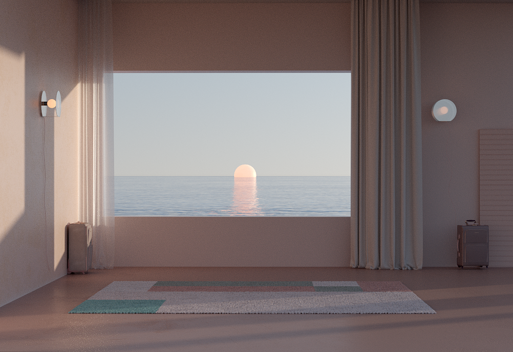 Interior design，Set design，Digital art，