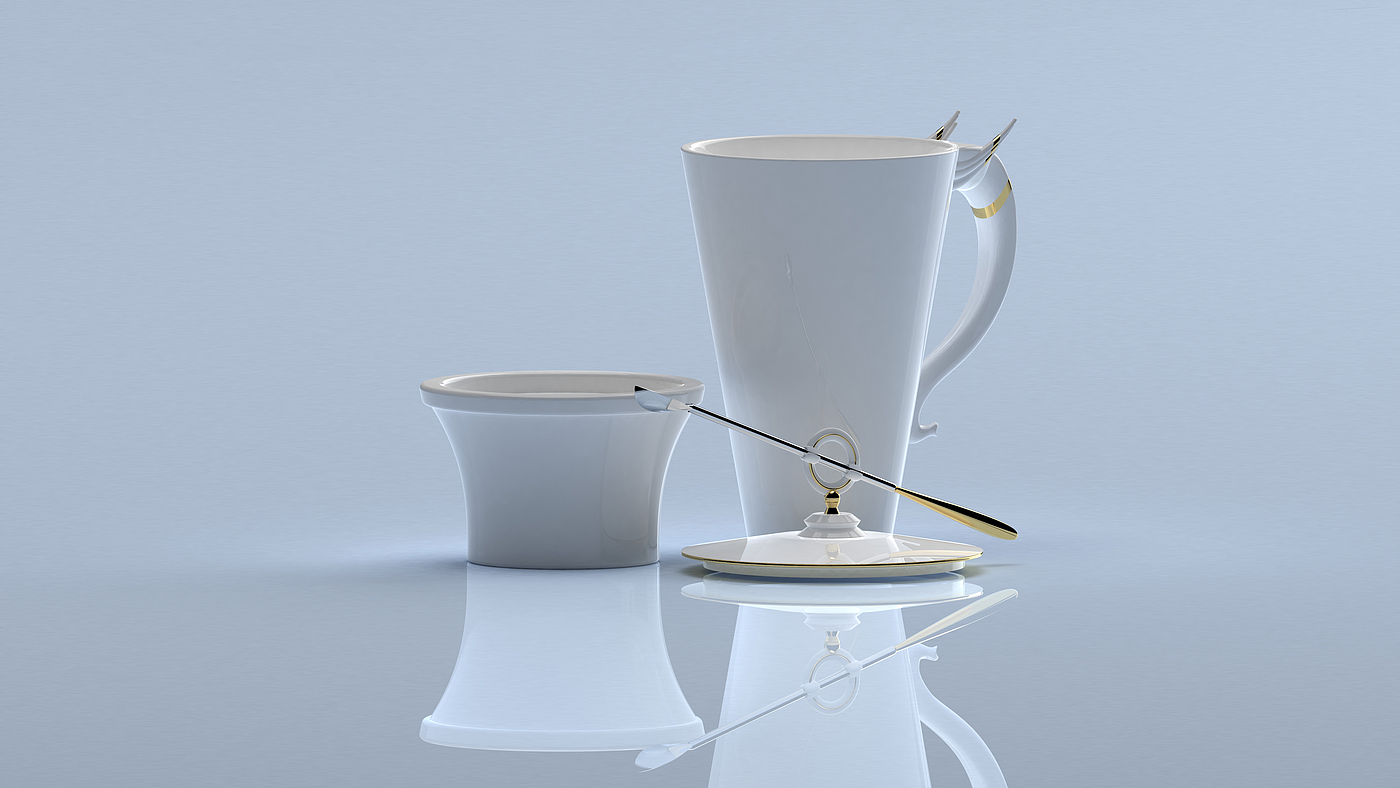 Water cup，Porcelain cup，