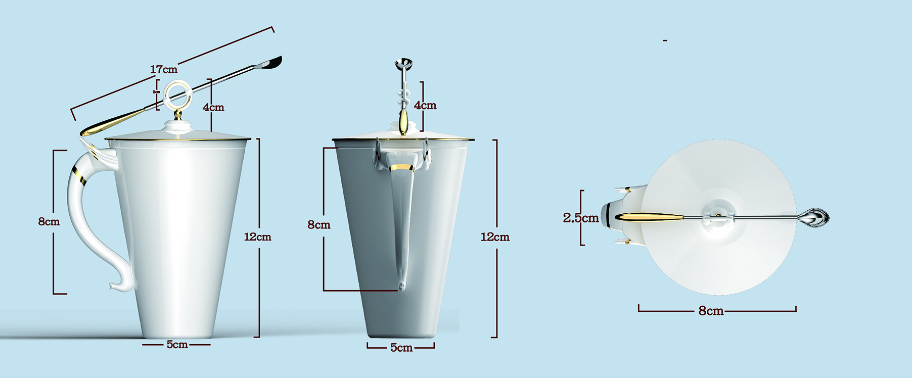 Water cup，Porcelain cup，