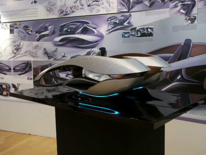 Automobile design，Concept Car，Hand drawn，design sketch，Display Board，