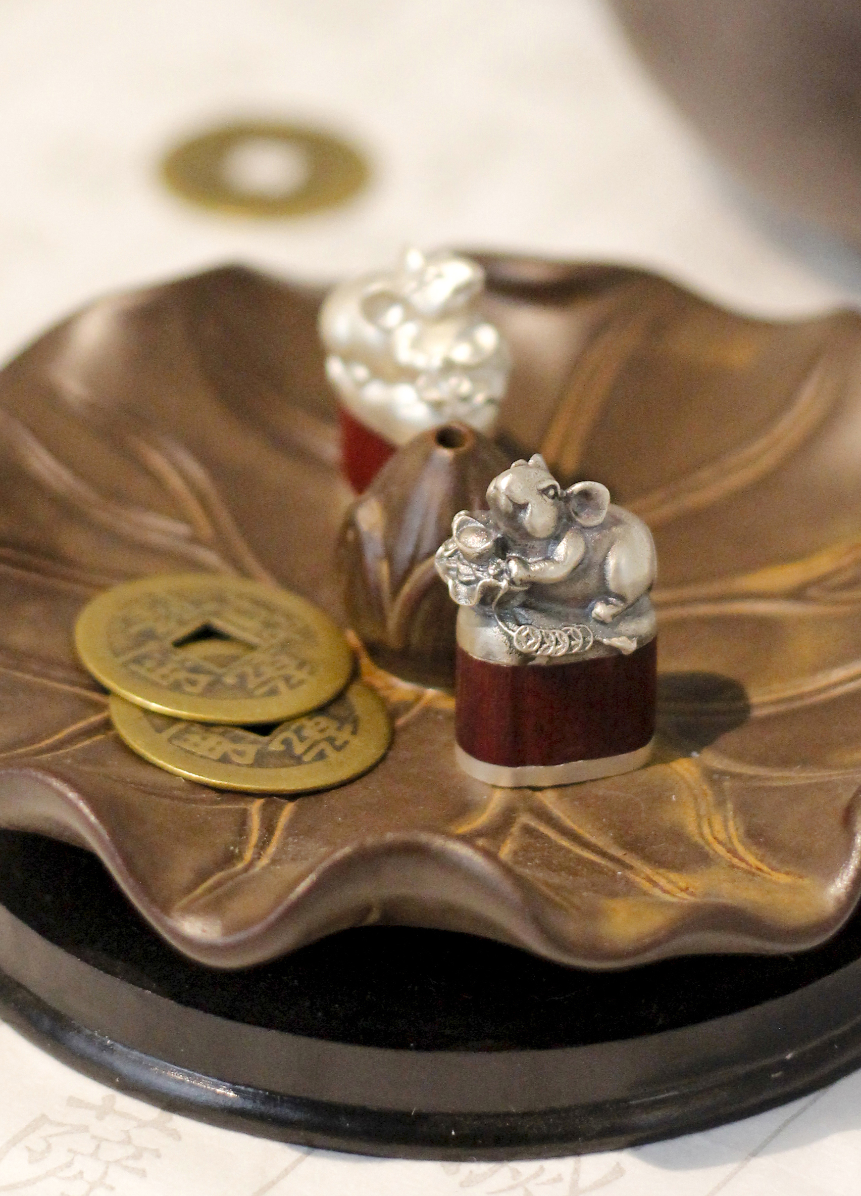 Arts and Crafts，Mouse design，Ornaments，Creative design，Sterling Silver Design，