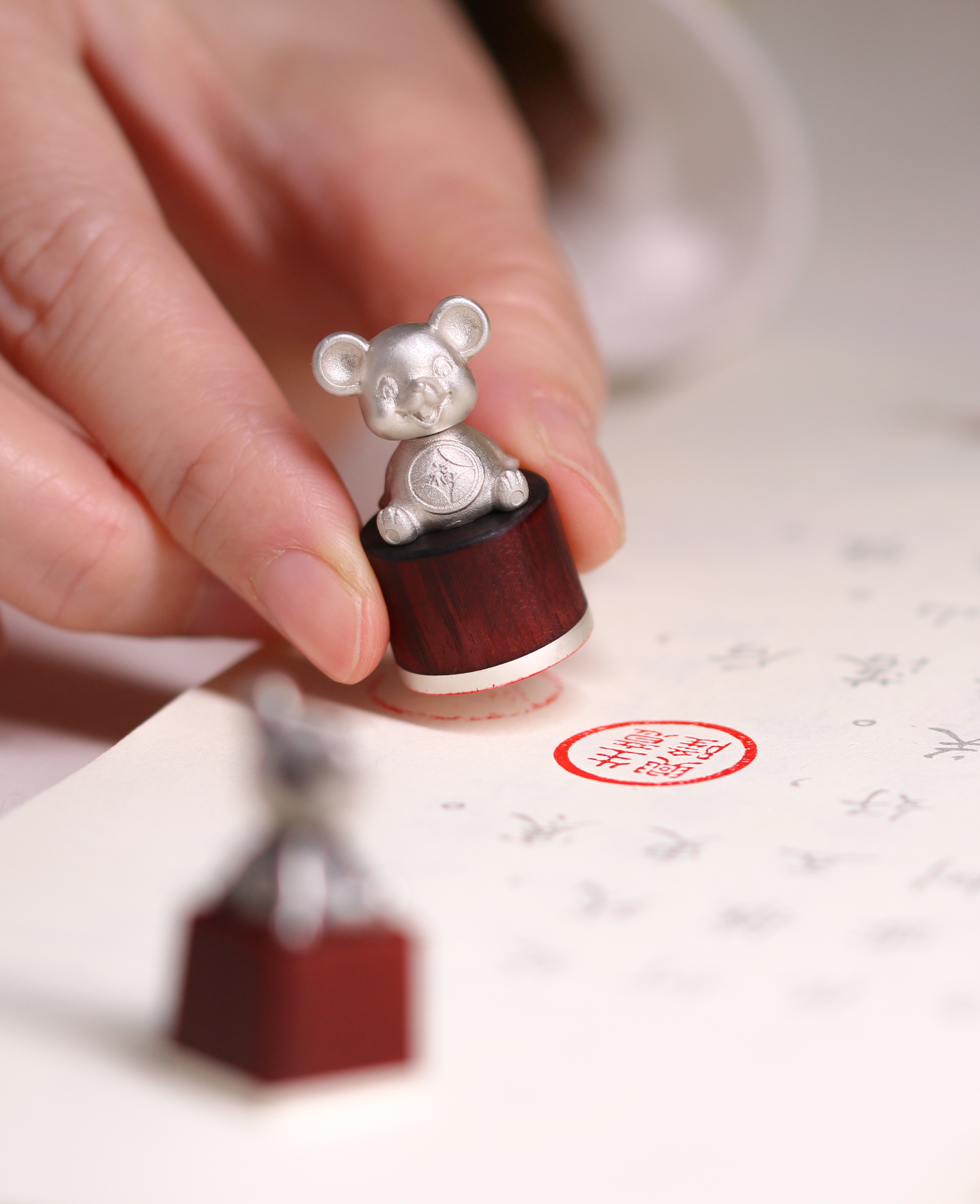 Original design，handicraft，Ornaments，Creative design，Mouse design，