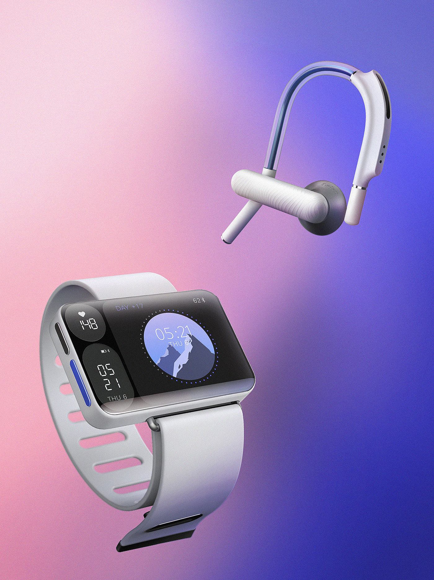 EveRest，Intelligent Watch，Wireless headset，