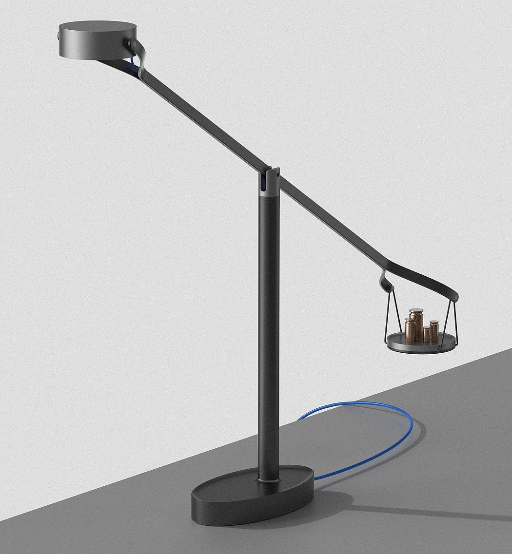 Jay Kim，Lamp design，black，