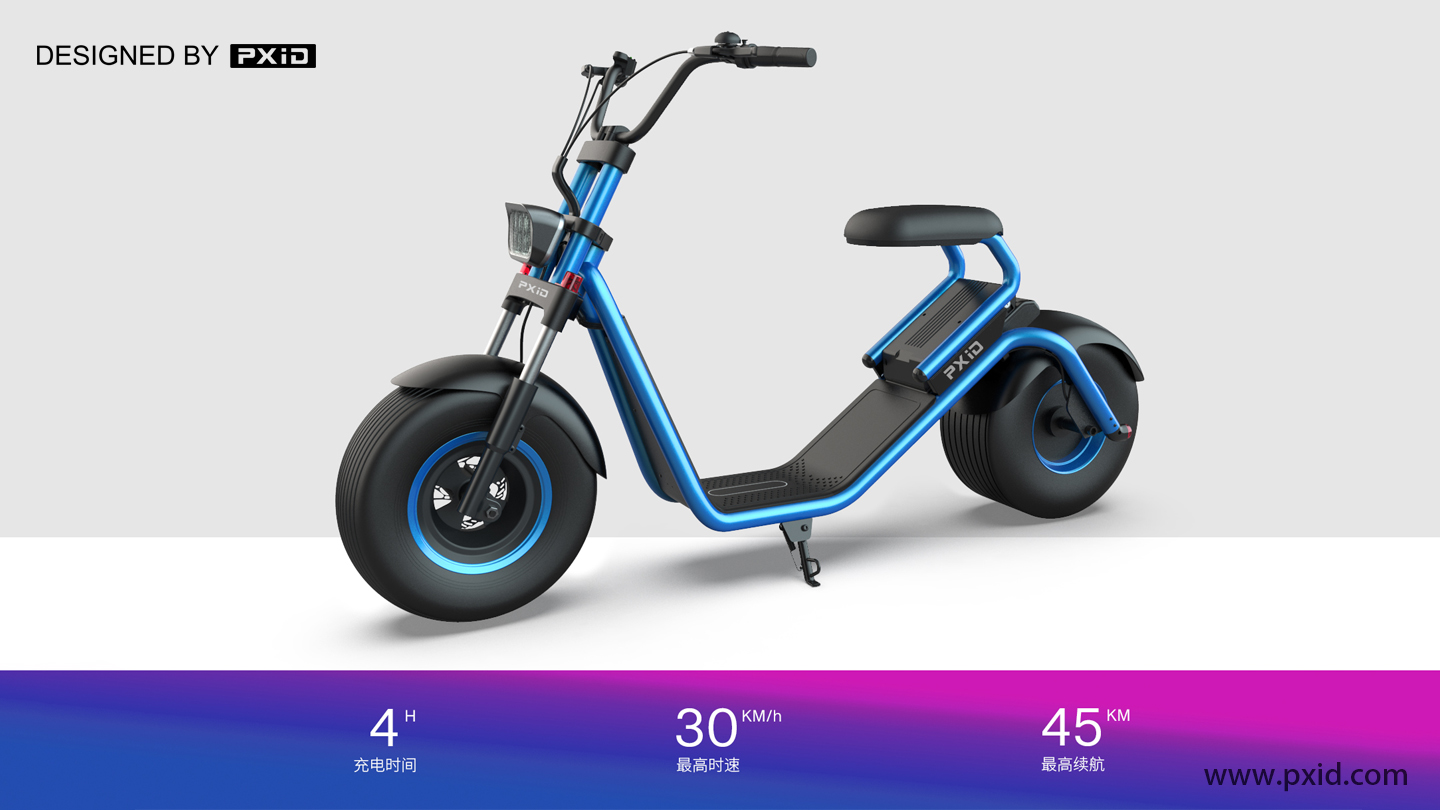 Electric vehicle design，Design of electric scooter，Scooter design，Motorcycle design，Balance car design，