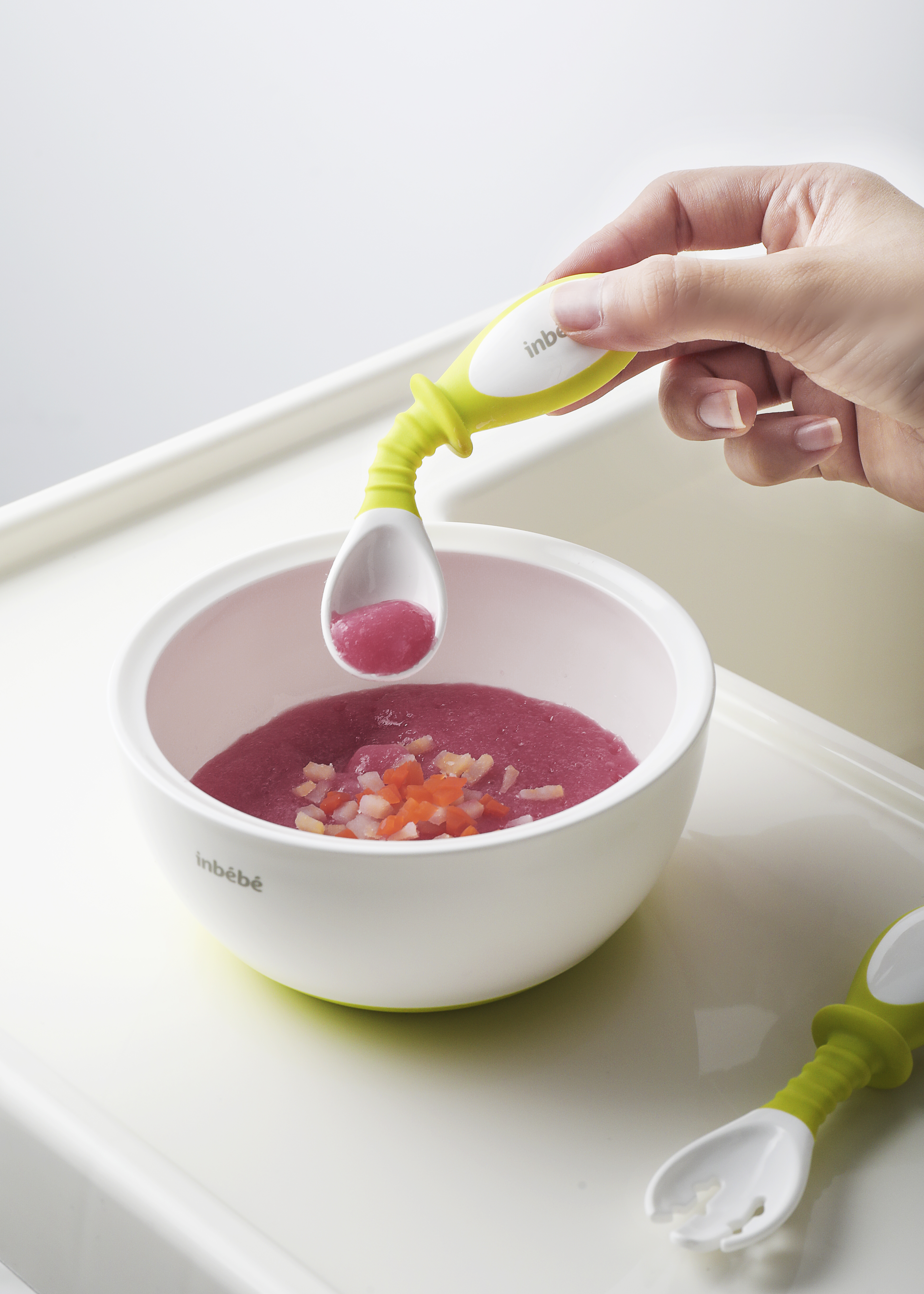 Baby tableware，Baobao spoon，