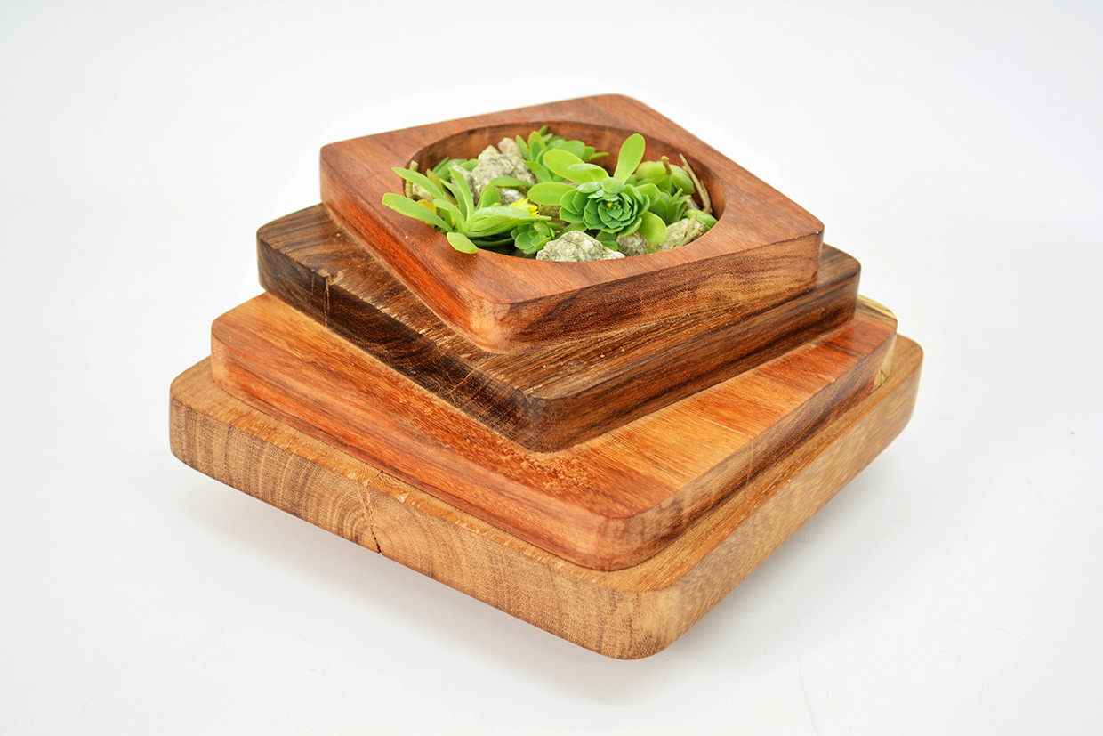 Flowerpot，wood，decorate，Simplicity，originality，