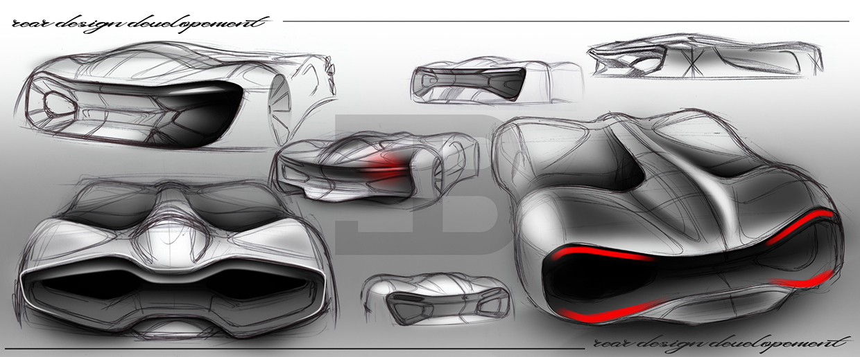 Reprint，industrial design，product design，Hand drawn，vehicle，