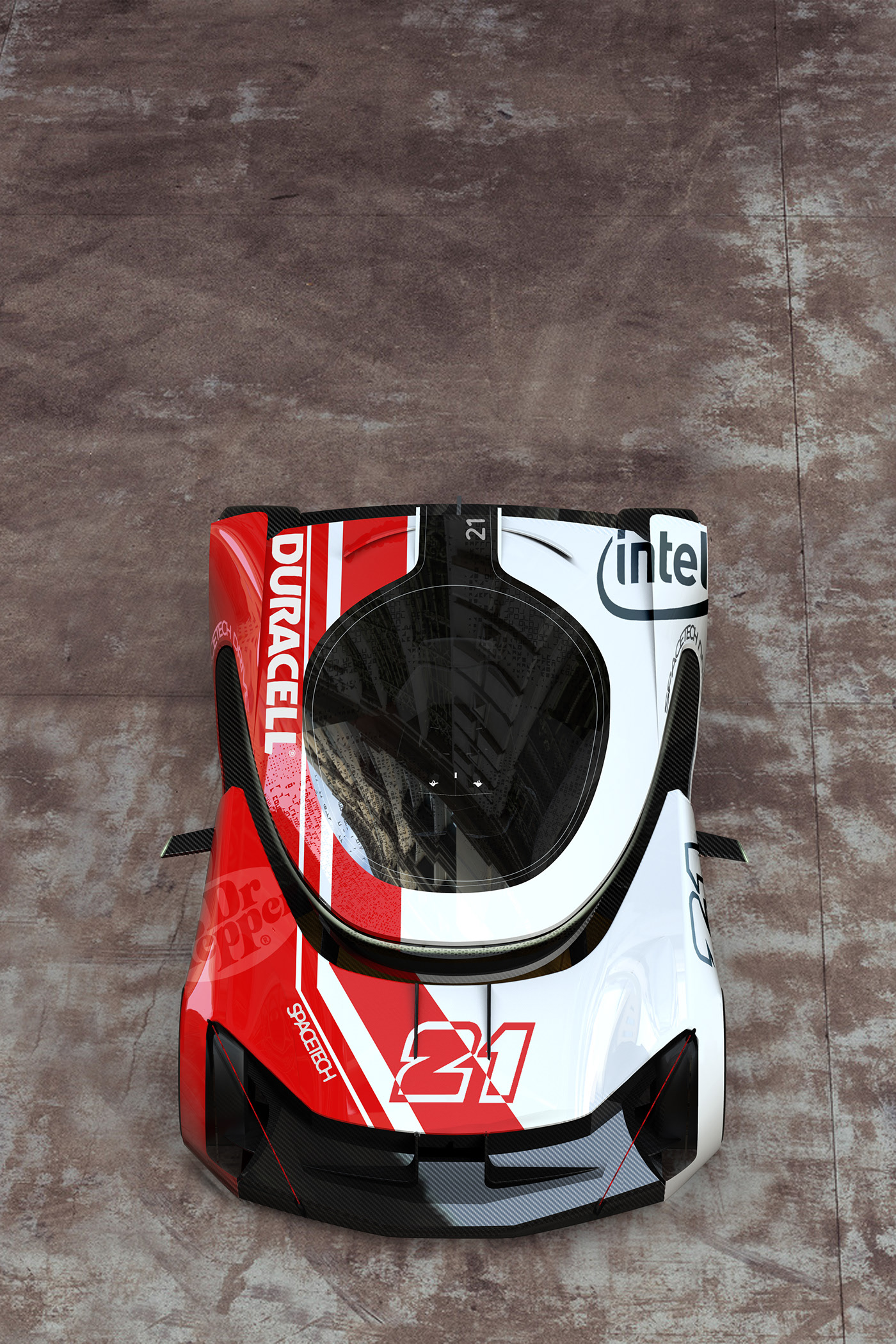 Render，Thamer Hannona，racing，LeMoon Racer，