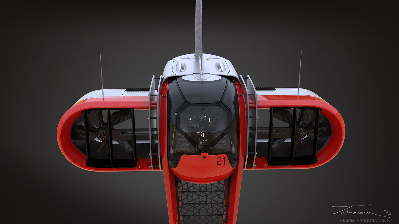 Thamer Hannona，in the air，Art Deco Craft，3D model，Render，details，