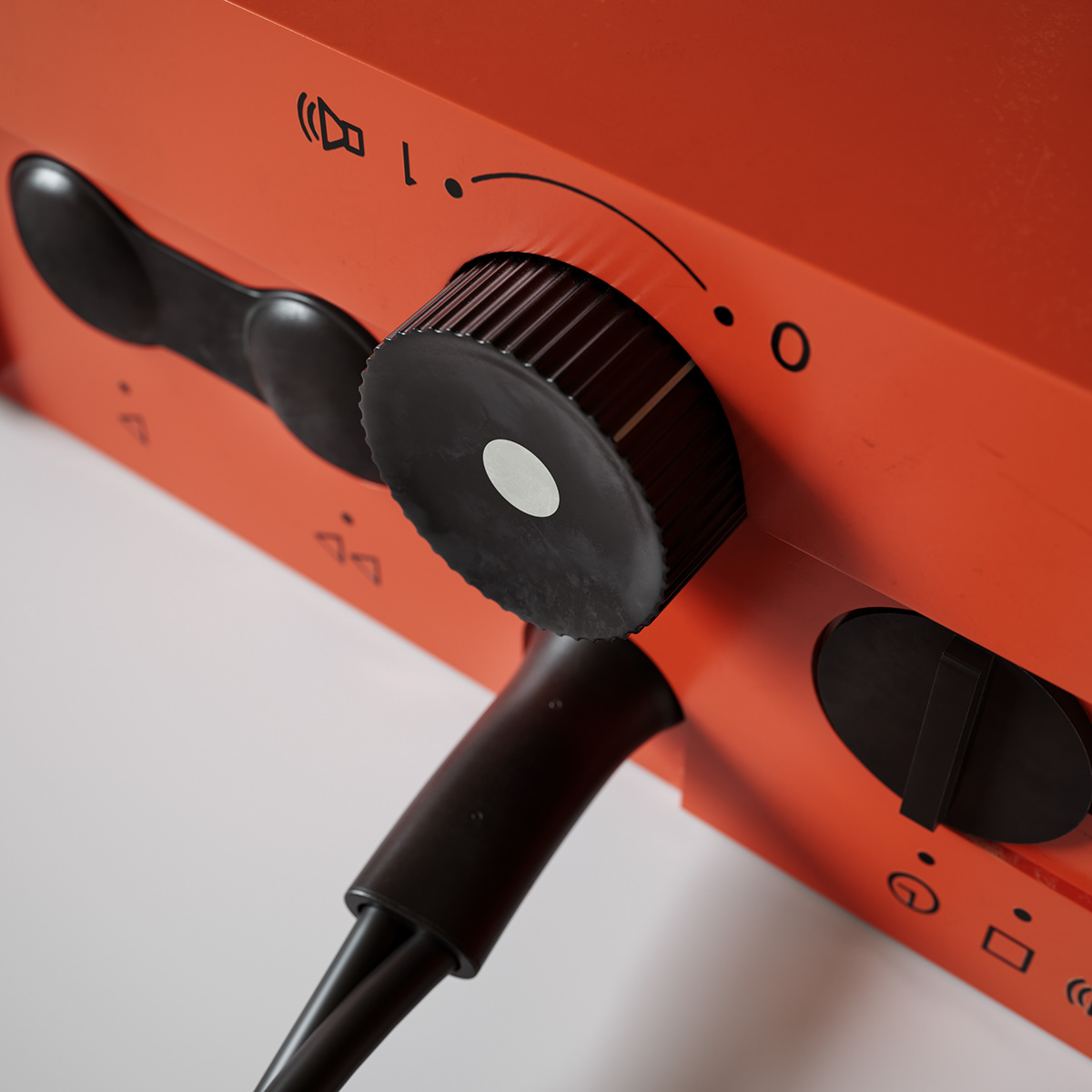 Retro，3D model，alarm clock，Braun DN40，Philip Moreton，time，