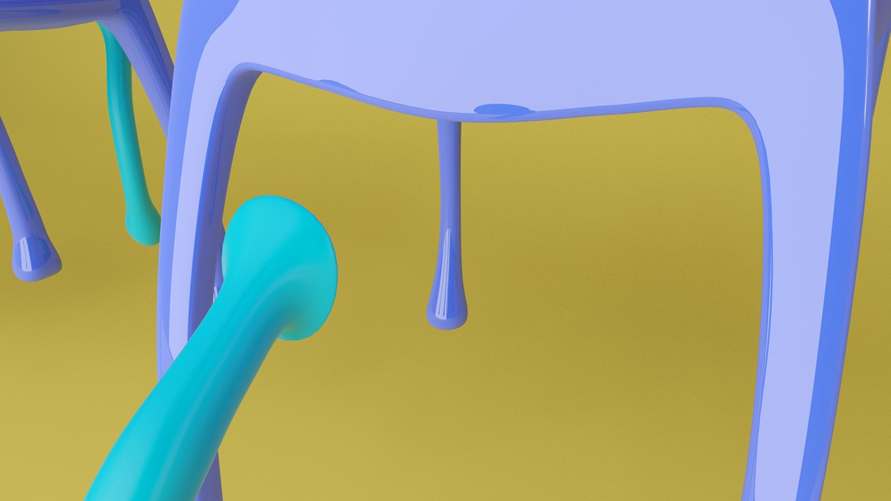 Leisure chair，cafe，cat，Public furniture，ufo，alien，c4d，chair，