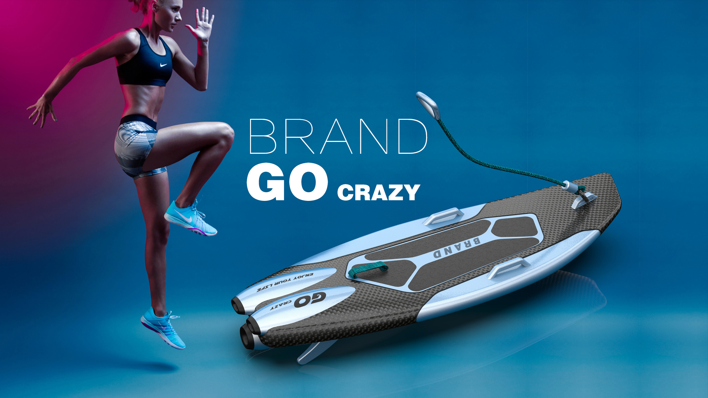 Electric surfboard，