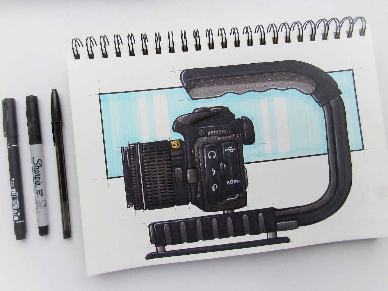 designer pieces，product design，Hand drawing，