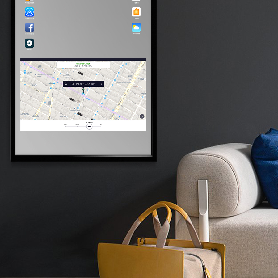 mirror，Apple，interactive，Touch screen，