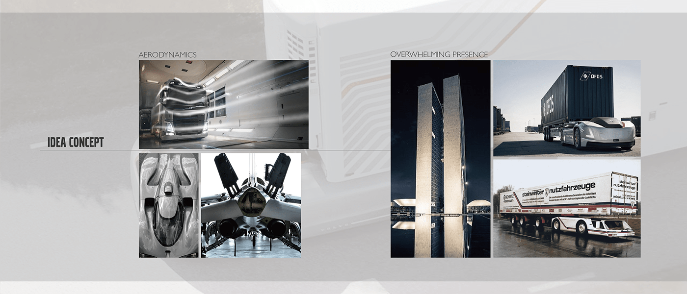 Volvo，high speed，Concept Car，Driverless，truck，transport，