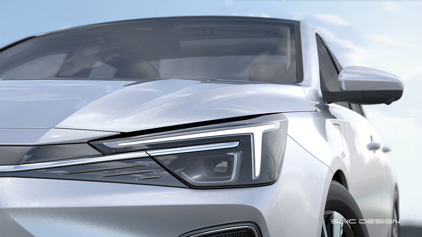 SAIC Roewe，New car release，Intelligent design theory，Pure electric car，Roewe ei6，