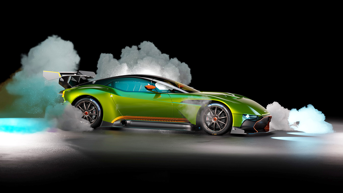 Vulcan，modeling，Render，cgi，Aston Martin，